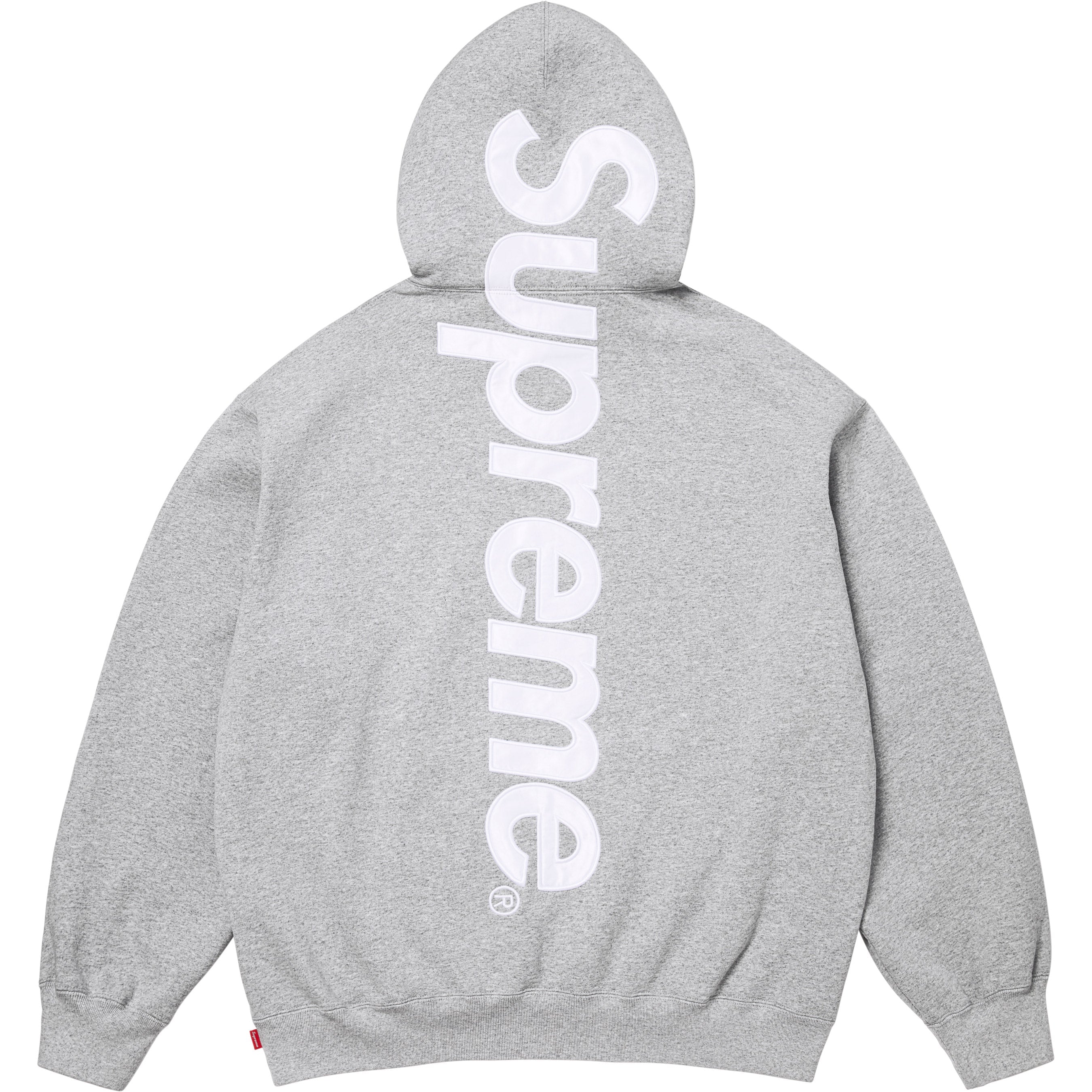 Satin Appliqué Hooded Sweatshirt view 17